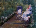 enfants dans un jardin impressionnisme mères des enfants Mary Cassatt